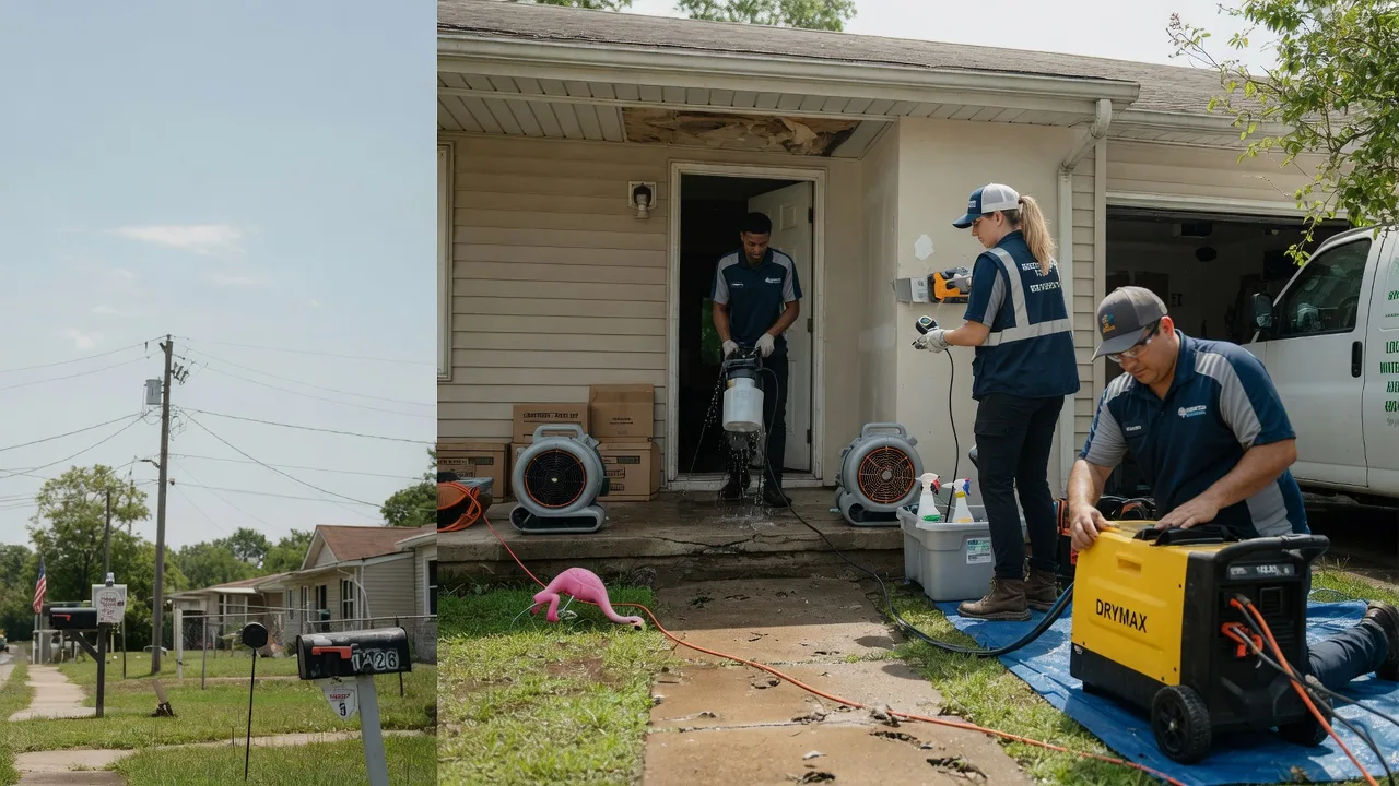 Storm Damage Water Removal in Rutherford College, NC near me
